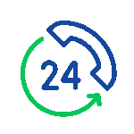 متوفرين لخدمتك على مدار الوقت