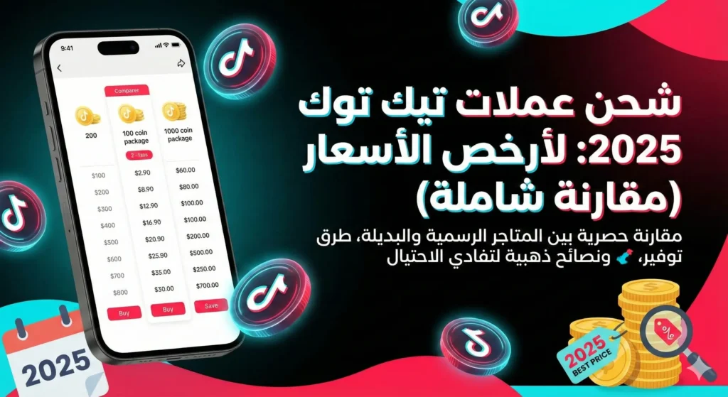 شحن عملات تيك توك 2025