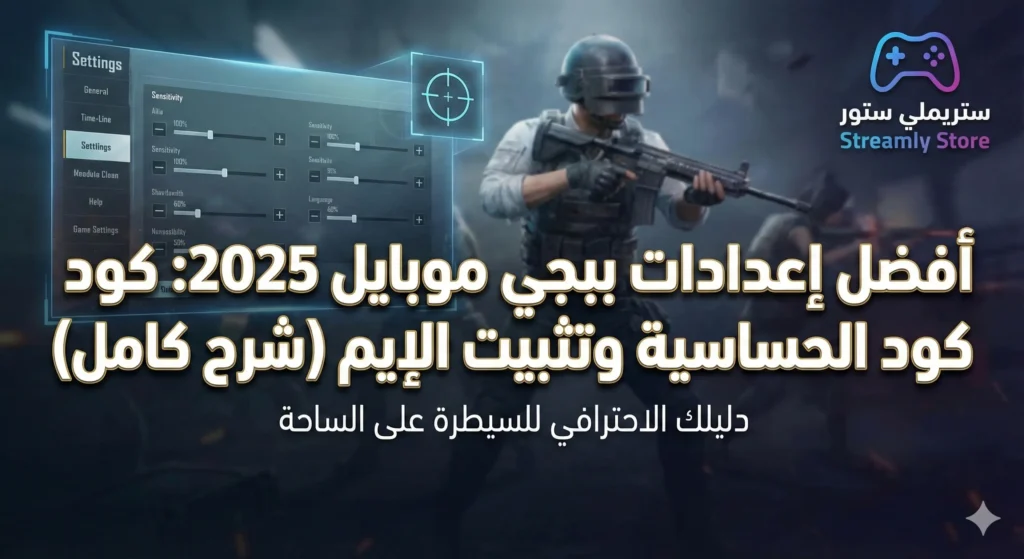 أفضل إعدادات ببجي موبايل 2025